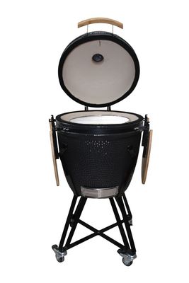Schwarze Farbe 57 cm 22 Zoll Kamado Grill Keramik Geschirr