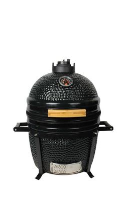 Outdoor Holzkohle 16 Zoll Kamado Grill Keramik Schwarz Farbe 40cm