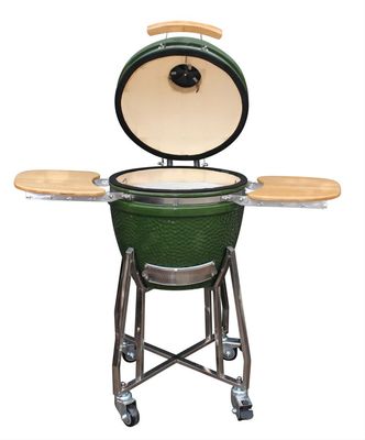 48 cm 18-Zoll-Kamado-Grill-Küchengeschirr in einer grünen Farbe