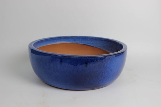 High Fired Flower Ceramic Outdoor Pot 15&quot; 18&quot; 22&quot; 3 glasiert