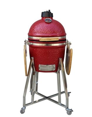 Rote Farbe 39 cm 15 Zoll Kamado Grill Edelstahl Geschirr