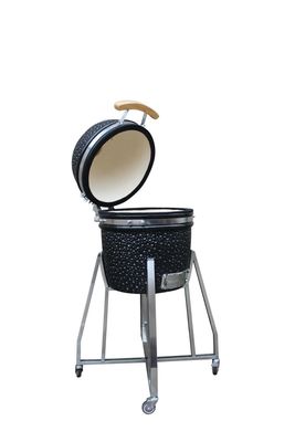 Holzkohle-Keramik-Schwarz-Farbe 39 cm Kamado 15-Zoll-Grill