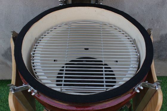 18-Zoll-Keramikgrill, tropische rote Farbe, 48 cm