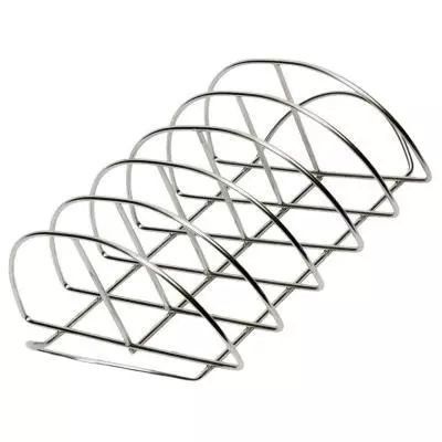 41 x 25,5 x 12 cm Kamado-Grillzubehör, Edelstahl-Rib-Rack zum Räuchern und Grillen