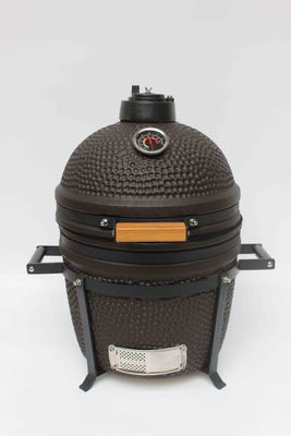 Außenkohle 16 Zoll Kamado Grill Keramik Matte Schwarz Farbe 40cm