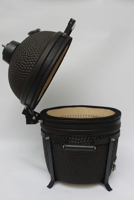 Außenkohle 16 Zoll Kamado Grill Keramik Matte Schwarz Farbe 40cm